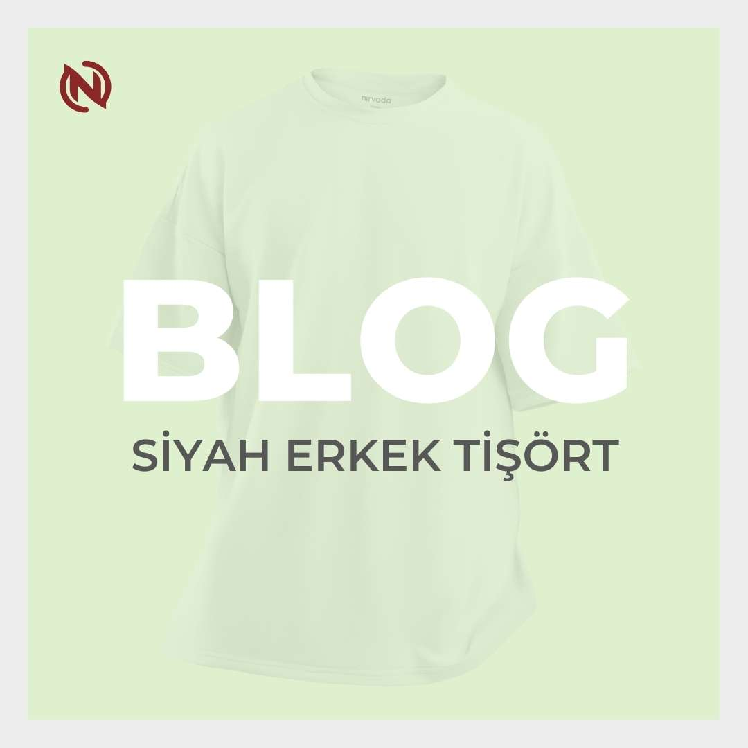 Siyah Erkek Tişört Modelleri: Oversize, Pamuklu ve Kişiselleştirilebilir Seçenekler